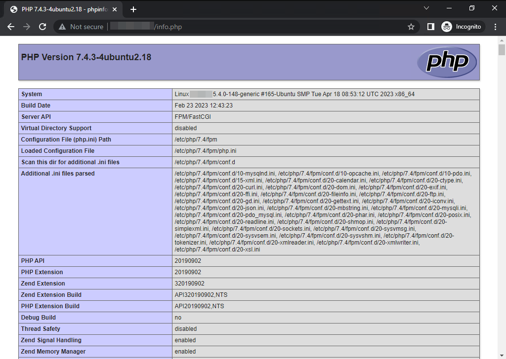 Как установить стек LEMP на Ubuntu 20.04