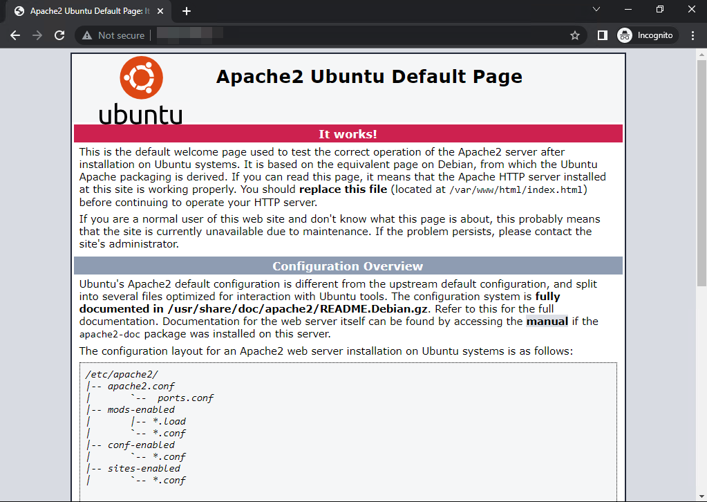 Установка и настройка LAMP на Ubuntu 20.04