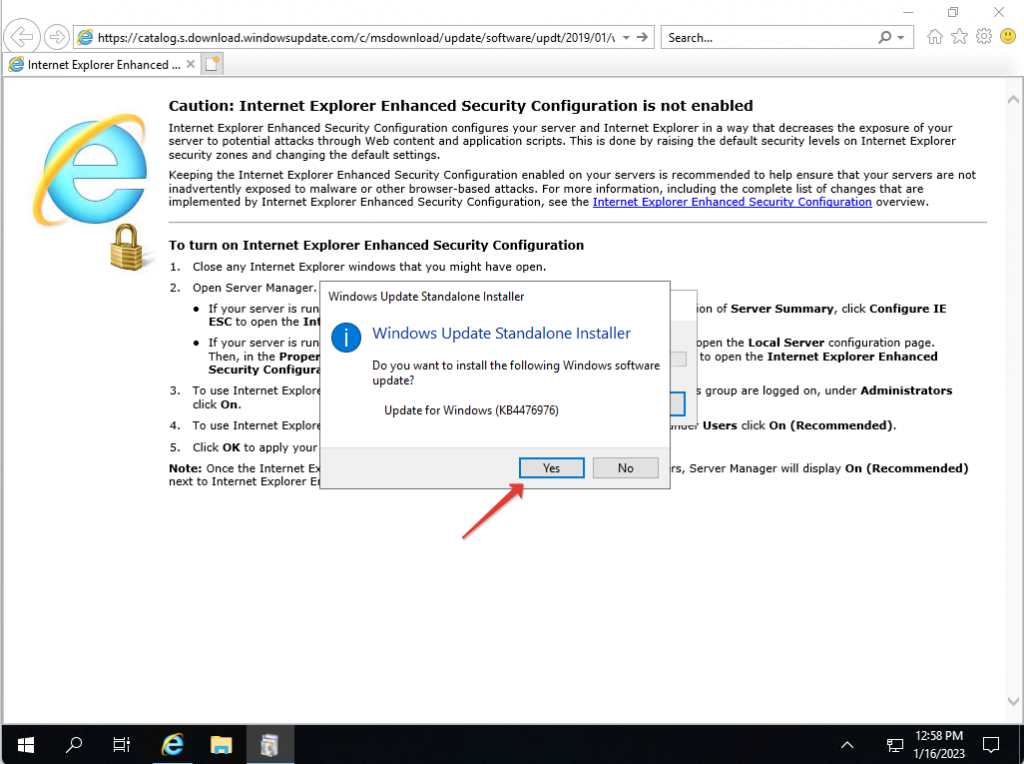 Настройка русского языка в Windows Server 2019