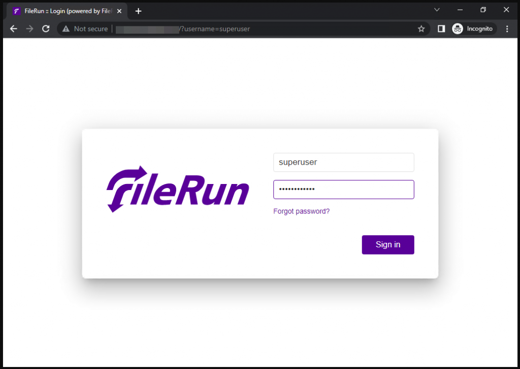 Как установить FileRun на Linux